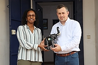 La Représentante Résidente accueille le nouveau nouveau représentant résident monsieur Thomas Claes