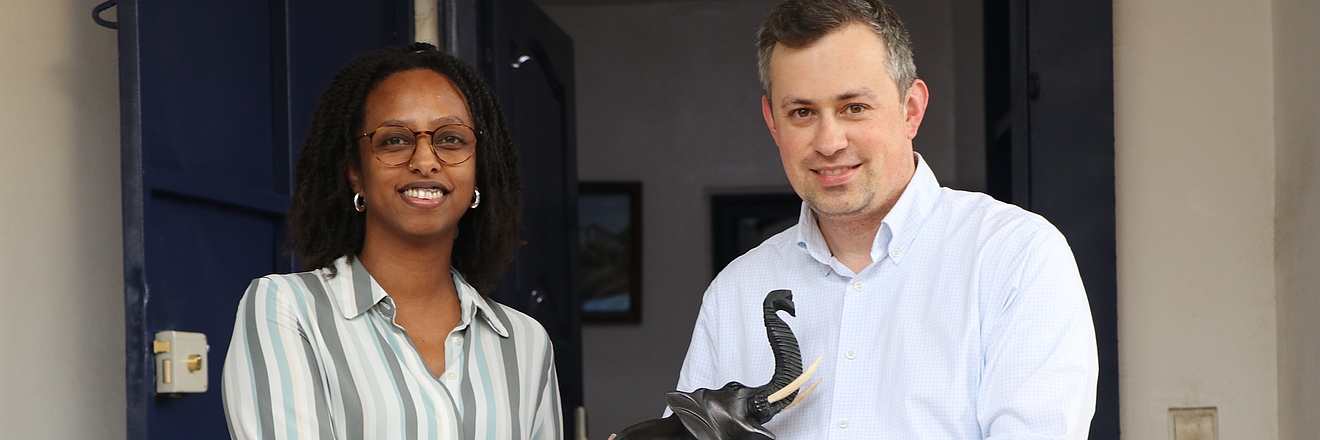 La Représentante Résidente accueille le nouveau nouveau représentant résident monsieur Thomas Claes